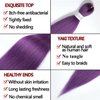 Purple Braiding Hair Pre Stretched 32inch 3 Packs Braiding hair Extensions Synthetic Crochet Braids, Hot Water Setting Professional Soft Yaki Texture. (32inch(3Packs),Lavender#)