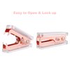 Rose Gold and Gold Staple Remover - 2 Pack Staple Removal Tool Set, Luxury Acrylic Rose Gold and Gold Office Supplies & Desk Accessories