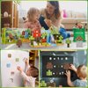 ITEFDTUTNE Magnetic Blocks - 100PCS Magnets Building Blocks World Set for Kids Ages 3-5 5-7 8-12, Magnetic Tiles Magnetic Blocks Games Preschool Toys for 3 4 5 6 7 8 Year Old Girls Boys Gifts