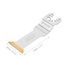 EZARC Titanium Oscillating Multitool Blades Extra-Long Power Cut Saw Blades Fast Cutting for Wood, Metal and Hard Material, 3-Pack