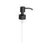 Kapitan Soap Dispenser Pump Replacement Head Black Spare Stainless Steel 28Mm Brushed Finish