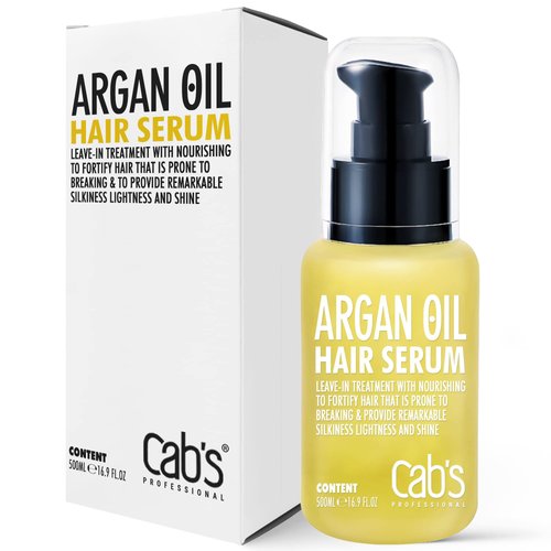 Moroccan Argan Oil Hair Oil - Frizzy Control for Dry, Damaged & Coarse Hair, Nourishing and Repair Hair Shine - Paraben Free, Sulfate Free 1.69 fl oz (hair serum with box)