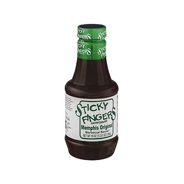Sticky Fingers Smoke House BBQ Sauce Memphis Original 18oz by Sticky Fingers
