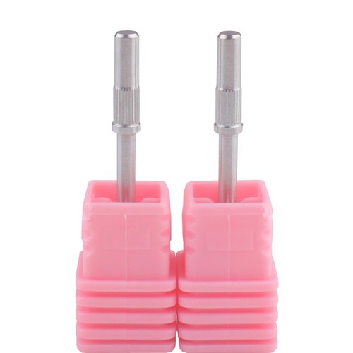 MZCMSL 2pcs Small Mandrel Bits for 3mm Sanding Bands Nail Drill Manicure and Pedicure,3/32 Shank Nail Drill Bit