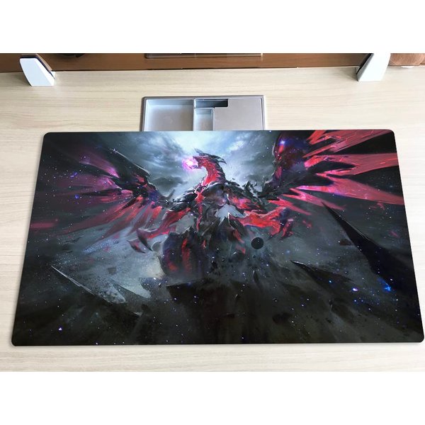 New Mlikemat Playmat Neo Galaxy-Eyes Photon Dragon TCG CCG Trading Card Game Mat No Zones + Free Bag (ZD039-889-K-No Zones)