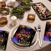New Years Eve Party Napkins, 40PCS New Years Eve Napkins Disposable, New Years Eve Party Supplies Birthday Decorations, New Years Eve Party Dinner Paper Napkins for Wedding, Theme Party, 6.5 Inch