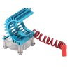 SUNGOOYUE Motor Heatsink with Cooling Fans, High Rotation Speed Colorful Lights Heatsink for Brushless Motor 2838 2845 Cooling