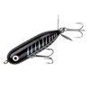 Heddon Torpedo Prop-Bait Topwater Fishing Lure with Spinner Action, Black Shore Minnow, Baby Torpedo (3/8 oz)