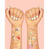 xo, Fetti Woodland Fairy Temporary Tattoos - 84 Foil Styles | Magical Princess Birthday Supplies, Forest Baby Shower Decorations, Girls Garden Accessory