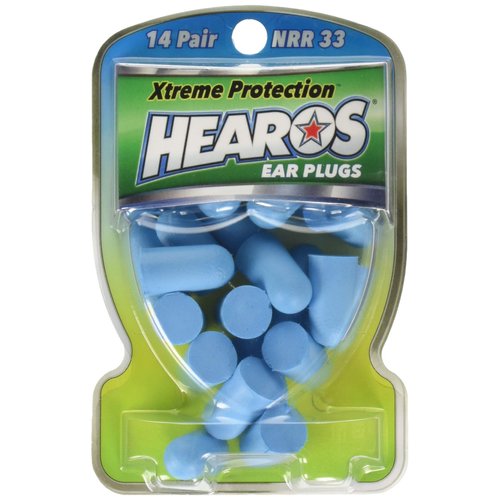 HEAROS Xtreme Protection Series Foam Ear Plugs, 14 Pair (Pack of 3)