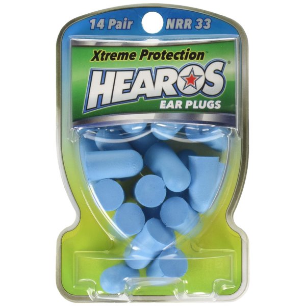 HEAROS Xtreme Protection Series Foam Ear Plugs, 14 Pair (Pack of 3)
