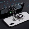 Allengel Spider Phone Ring Holder Stand, Animal Phone Ring Finger Grip Rhinestone Phone Kickstand for All Smartphone (Purple)