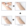 TopFunny Semi Permanent Tattoos for Women Men Girls, Waterproof and Long-Lasting 1-2 Weeks Tattoos, Realistic Fake Tattoos Stickers Flower Butterfly Moon