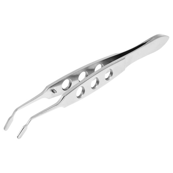 iplusmile Stainless Steel Meibomian Gland Expressor Premium Meibomian Gland Expressor Eyelid Tweezers Eyelid Forceps Tip for Dry Eyes