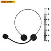 Skeleteen Rockstar Costume Accessories Headset - Fake Rock Star MJ Singer Microphone and Headphones Costume Accessory Prop