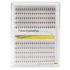 Dedila 10Rows -200Pcs Thickness 0.07mm D Curl 10D Natural Long Individual False Eyelashes Long Stem Premade Fans Volume Eye Lashes Extensions Makeup Cluster Lashes 10-18mm to Choose (16mm)