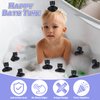 12pcs Rubber Ducks in Bulk, Ducks for Jeeps,Black Cat Rubber Ducks Jeep Ducking, Baby Bath Toys for Rubber Duckies ,Birthday Gifts Pool Holiday Ducks Party Favors