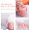 6pcs Face Wash Foam Maker Manual Facial Foam Cup Form Whip Maker Rich Cream Bubble Maker Skincare Tool for Travel Household