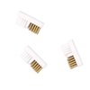 TEONEI Nail Drill Bit Wire Cleaner Brush,Nail Art Cleaner Tool for Nail Salon or Home Use,3Pcs