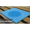 Amour Infini Swedish Dishcloths for Kitchen Pack of 8 Highly Absorbent, Super Soft, Reusable Cellulose Sponge No Odor Dish Cloths for Washing Dishes (8" x 7" - Blue)