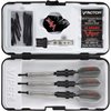 Viper V-Factor 90% Tungsten Soft Tip Darts with Storage/Travel Case, Ringed, 18 Grams