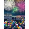 Lanterns Dice - Lights in The Sky, Card Dice Board Game 2-4 Players, 30-45 Min, Ages 10 and Up, Decorate The Palace Lake with Floating Lanterns to Impress The Emperor, Score Points for Best Festival