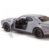 Motormax All Star Toys Exclusive 2018 Dodge Challenger SRT Hellcat Widebody Destroyer Gray 1/24 Diecast Model Car 79350 Grey