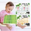 Dinosaur Potty Trainning Sticker Chart for Toddlers Boys Girls, 20 Potty Training Chart with 432 Stickers & 1 Routine Card - B09