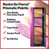 Revlon Eyeshadow Palette, So Fierce Prismatic Eye Makeup, Ultra Creamy Pigmented in Blendable Matte & Pearl Finishes, 962 Fully Loaded, 0.21 Oz