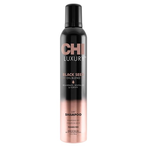 CHI Luxury Black Seed Oil Dry Shampoo, Hydrating Formula To Clean, Revitalize & Strengthen Hair, Sulfate, Paraben & Gluten-Free, 5.3 Oz