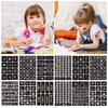 16 Sheets Henna Tattoo Stencils Reusable for Women Girls and Kids, 350+ PCS Tattoo Templates, Airbrush Tattoo Stencil