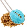 FRCOLOR Teeth Cleaning Ball Suction Cup Dog Chew Toy Stimulating Tug of War Dog Tug Toy with Squeaky Sound Small Dog Toys Squeaky Dog Toys Dog Squeaky Chew Toy Pets Toys TPR Puppy Dog Pull