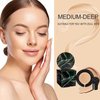 Mushroom Head Air Cushion CC Cream - BB Cream Foundation Makeup Moisturizing Concealer Long-Lasting, Cushion Foundation Full Coverage Self Adjusting for Mature Skin & All Skin Types (Medium Deep)