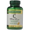 Nature's Bounty Vitamin C with Rose Hips USP, 500 mg, Chewable Tablets, Orange, 90 Count, Pack of 2