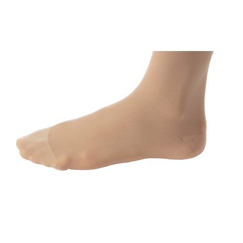 JOBST Ultra Sheer Thigh Closed Toe Socks, Silky Beige, Medium