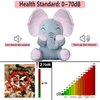 Aidiya Elephant Stuffed Animals Baby Gifts Peluches Ear Interactive Elephant Talking Singing Plush Toys for Girls Boys Gift Adjustable Volume 11.8" Set (Pink)