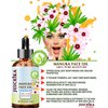 Juiceika MANUKA OIL Australian 100% Pure. Face Moisturizer Anti-Aging Face Oil for Face, Skin, Hair, Lip and Nail Care 0.5 Fl.Oz. - 15 ml
