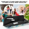 Beautyflier Universal Curling Iron Travel Case, Canvas Heat-Resistant Curling & Flat Iron Holder Travel Case, Hot Curling Iron Holder for Hair Tools Travel Bag or Daily Use (Color Graffiti)