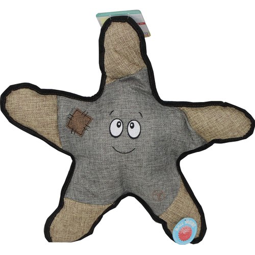 Health Extension SNUG AROOZ Cute Sophie The Starfish Stuffed Animals for Dogs, Cool Puppy Toys, Tough & Durable Soft Squeaky for Chewers, for Pet - (21 Inches, Grey)