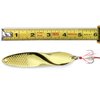 Fishing Lures Trout Spoons Saltwater Treble Hooks Bass Metal Fishing Lure Gold 1.7-Ounce 50gm Propeller Shape