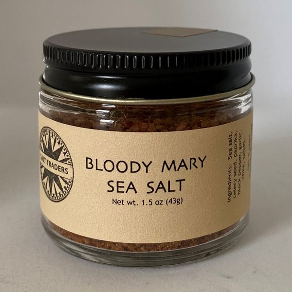 Salt Traders Bloody Mary Flavored Sea Salt - 1.5 oz Net Wt. (Glass Jar)