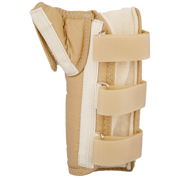 Rolyan 75911 D-Ring Wrist and Thumb Spica Splint, Right Hand, Medium