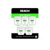 Johnson & Johnson Reach Mint Waxed Dental Floss, 5 Count
