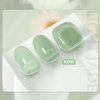GAOY Jelly Gel Nail Polish, 16ml Sheer Green Translucent Soak Off Gel Polish, UV Light Cure for Nail Art DIY, 2135 Light Jade