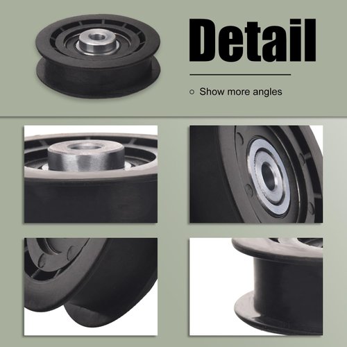 ZHIXING 120-7082 Idler Pulley for time-Master 30" Lawn mowers Compatible with Toro Turf-Masters - Exmark Commercial 30 Walk-Behind for ECKA30 21199HD 21200 22200 22210 22215 20977 Models