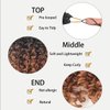 Yanky Twist Crochet Hair-8 Inch 8 Packs (30 Strands/Pcs) Prelooped Spring Twist Hair For Women Girl Ombre Braiding Passion Twist Crochet Braids Hair Extensions (T30, 8 Inch)