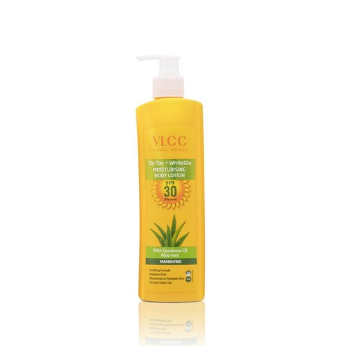 VLCC DeTan + WhiteGlo Moisturising Body Lotion SPF 30 PA+++(350ml)