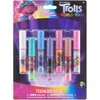 Townley Girl Trolls World Tour Super Sparkly 7 Pieces Party Favor Lip Gloss Makeup Set for Girls Kids Toddlers, Perfect for Parties Sleepovers Makeovers Birthday Gift for Girls above 3 Yrs (7 CT)