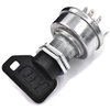 HD Switch Ignition Switch fits John Deere Gator 4x2 4x4 6x4 SR95 Military CS CX TH TS TX RSX XUV RSX850i RSX860i XUV620i XUV625i XUV825i XUV850D - Sport Turf E-Gator HPX - 3 Keys & Free Carabiner