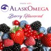 (3 Pack) Smarter Omega 3 Fish Oil, Berry Flavor, Burpless, Tasteless, 2000mg, DHA EPA Triple Strength Brain, Joint and Heart Support, Made with AlaskOmega®